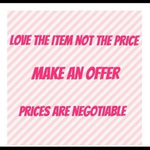 I’m super open to offers!